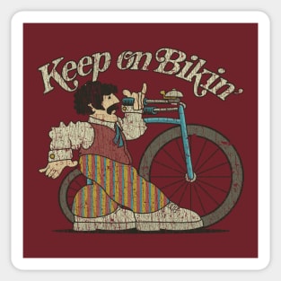 Keep on Bikin' 1971 Sticker